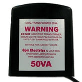 Spa Electrics Transformer 12v 50VA Dual Transformer